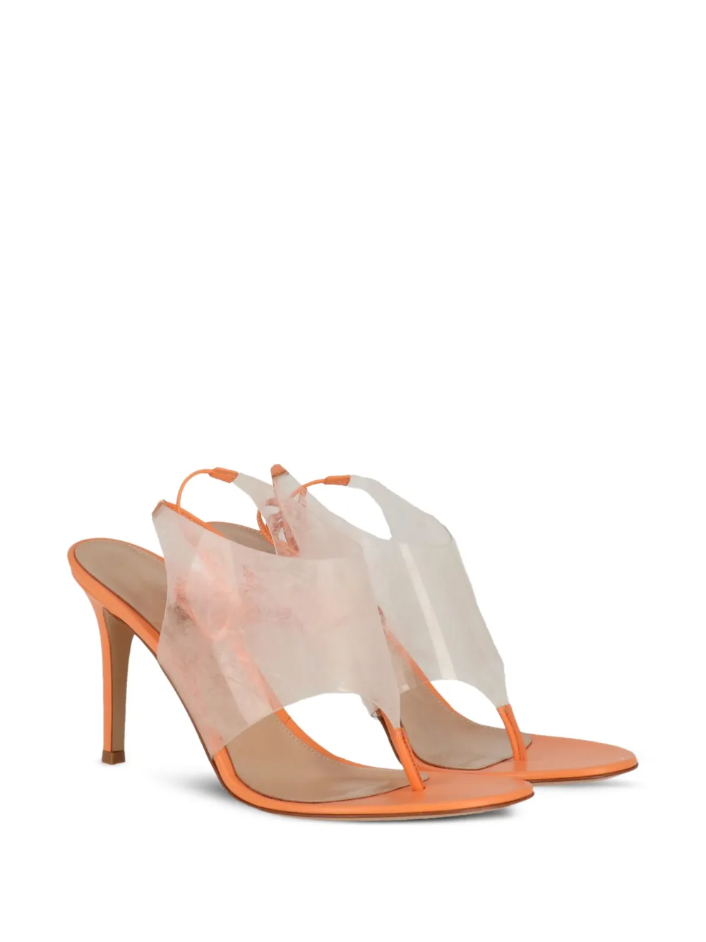 Gianvito Rossi 85mm Nerea sandals Orange