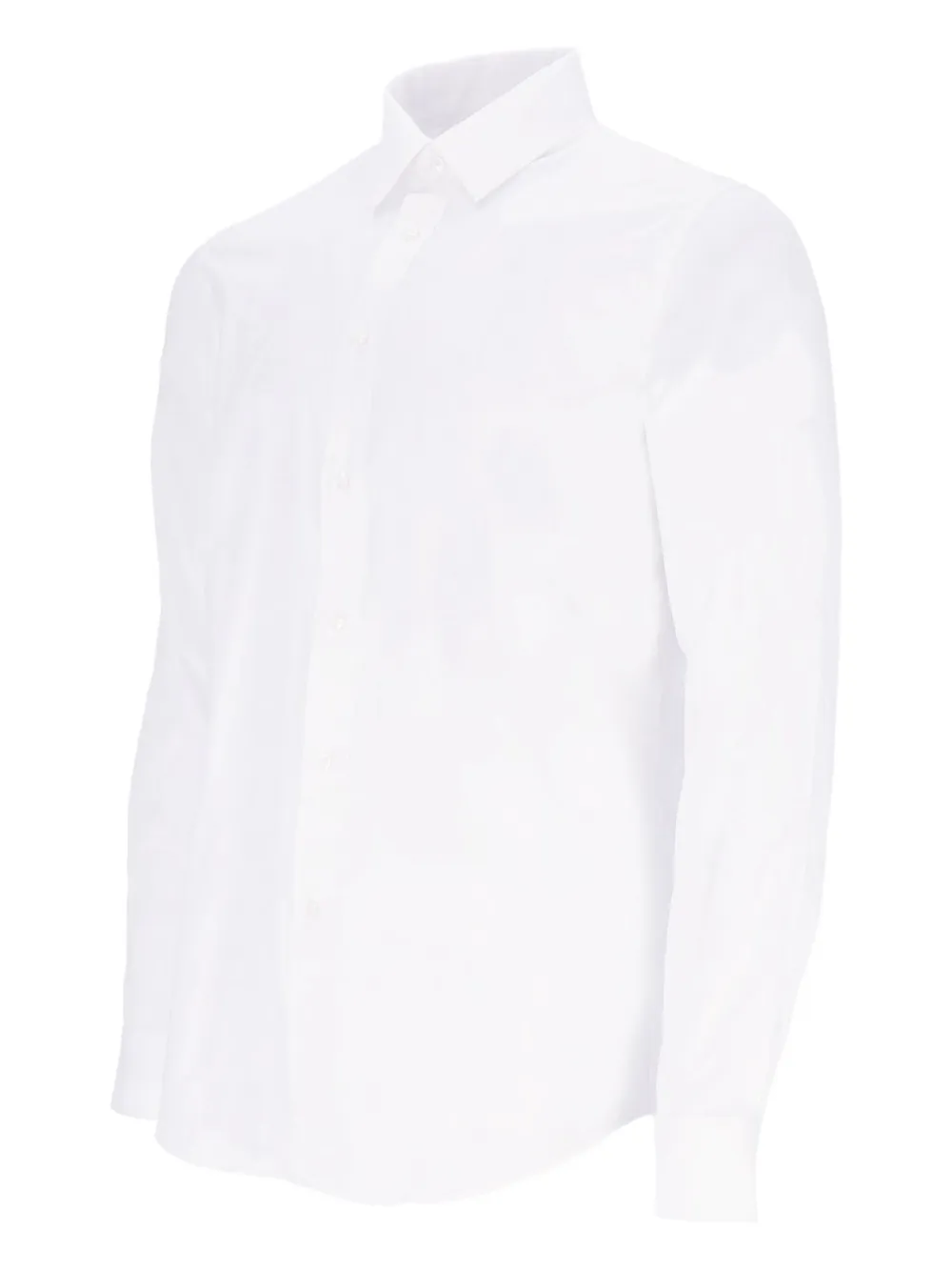Scotch & Soda four-way stretch shirt Wit