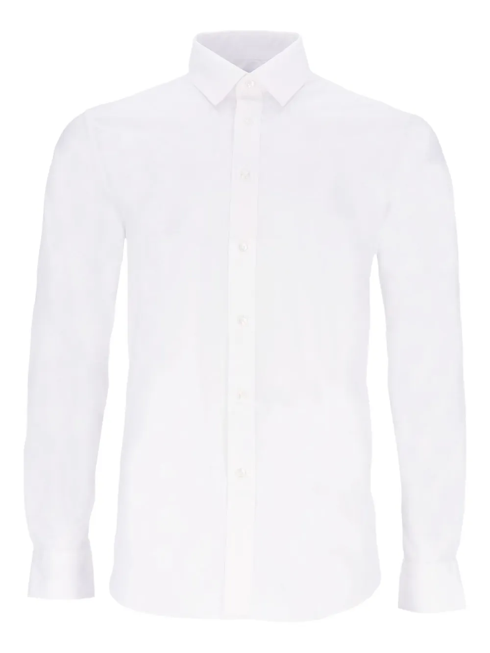 Scotch & Soda four-way stretch shirt Wit