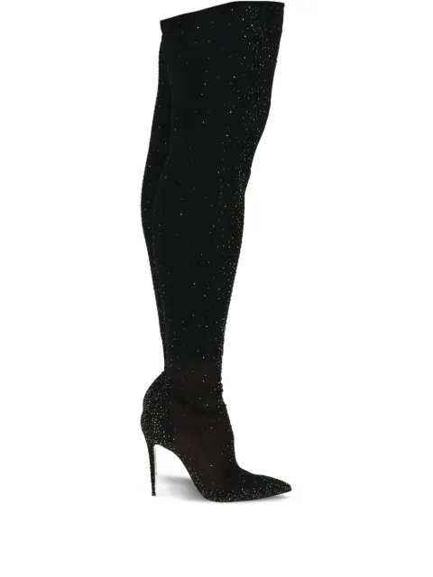 Gianvito Rossi botas por encima de la rodilla con tacón de 105mm