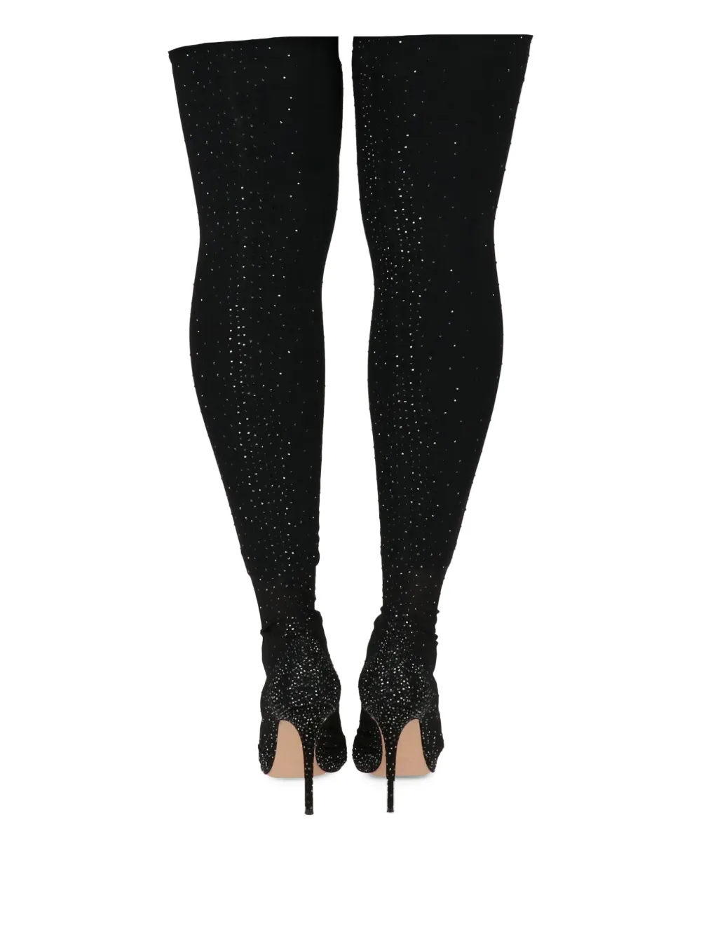 Gianvito Rossi 105m over-the-knee boots Black