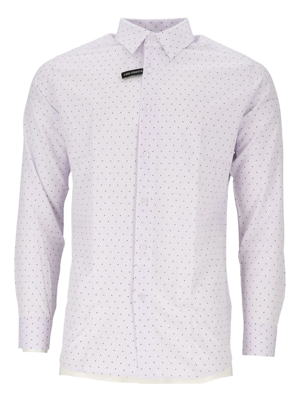 Scotch & Soda multi-pattern shirt Wit