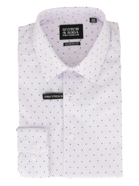 Scotch & Soda multi-pattern shirt