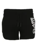 Cavalli Class logo-print track shorts - Black