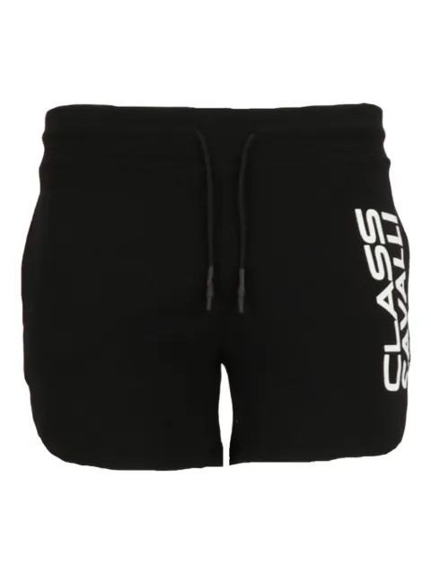 Cavalli Class logo-print track shorts