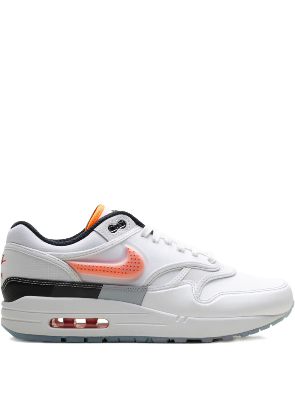 Nike Air Max 1 "White Hyper Crimson Black" sneakers