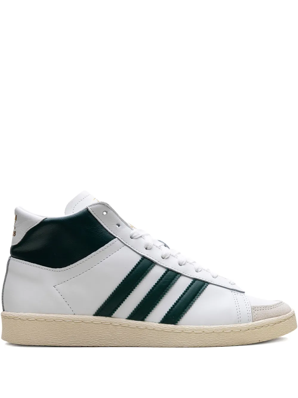 Adidas Jabbar Hi "White Collegiate Green Off White" sneakers