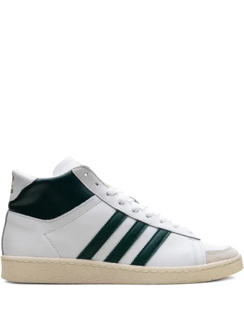 adidas Jabbar Hi "White/Collegiate Green/Off White" sneakers