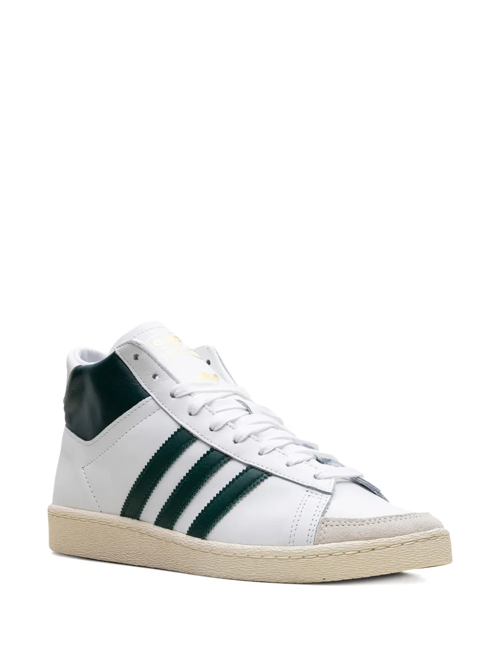 adidas Jabbar Hi "White Collegiate Green Off White" sneakers