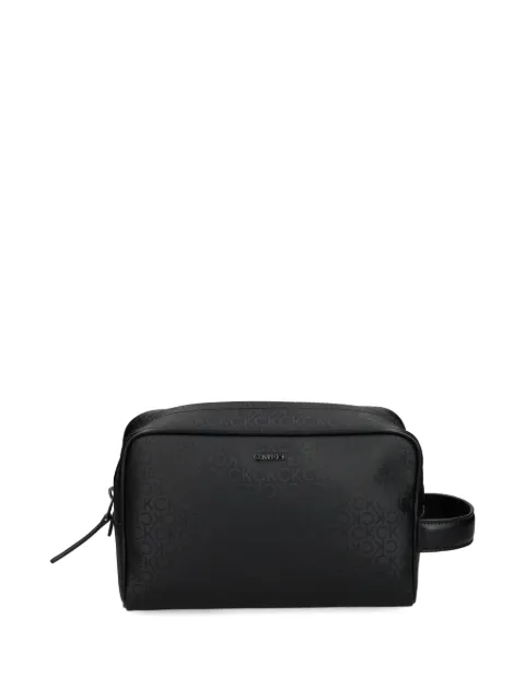 Calvin Klein monogrammed wash bag