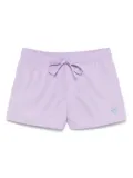 Versace Medusa-patch swim shorts - Purple
