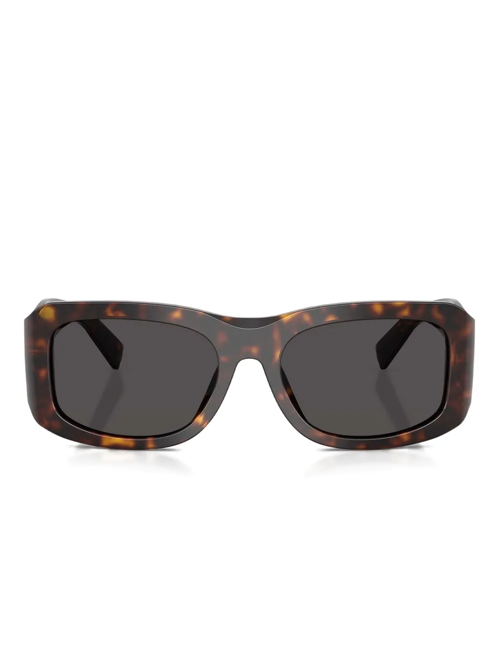Dolce & Gabbana Eyewear Zonnebril met rechthoekig montuur Bruin