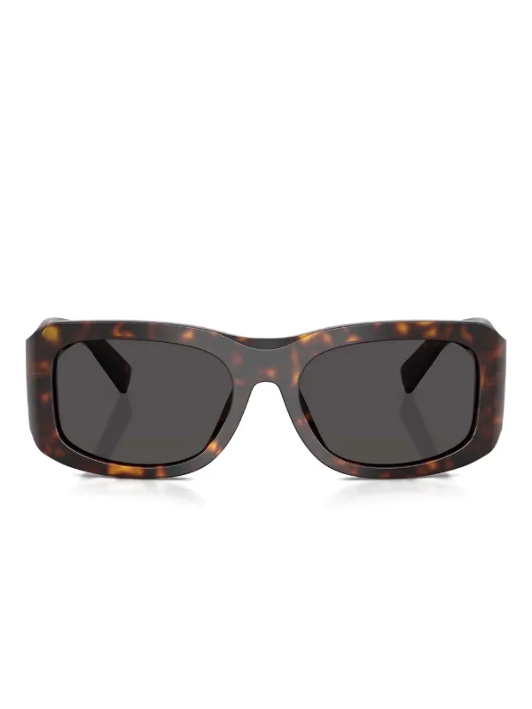 Dolce & Gabbana Eyewear トータスシェル スクエアサングラス