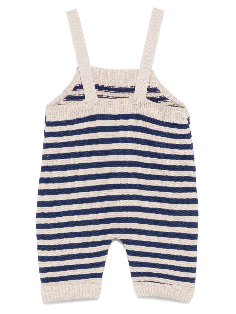 Little Bear striped dungarees Bruin