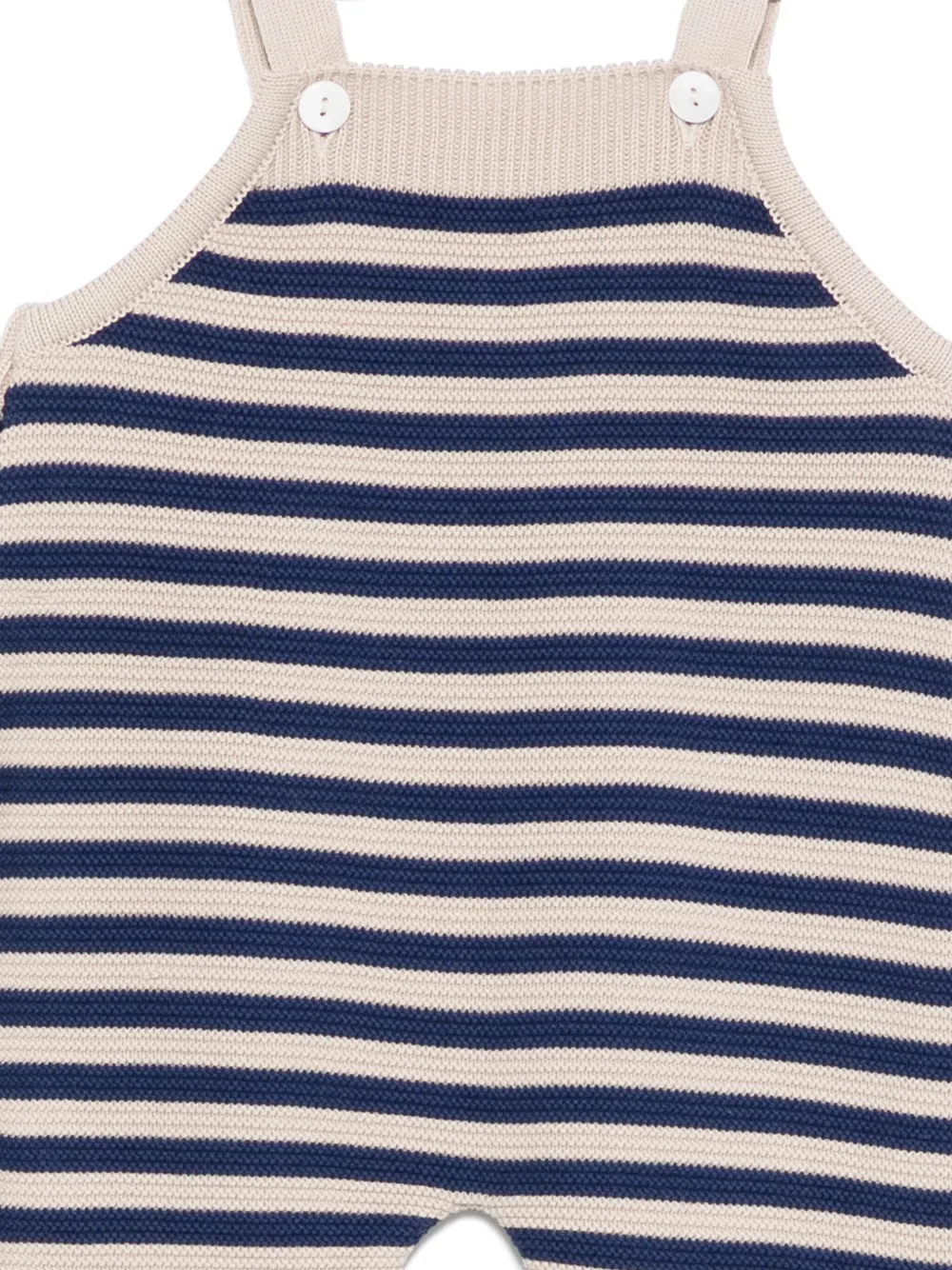 Little Bear striped dungarees Bruin