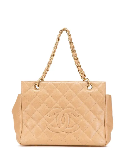 CHANEL Pre-Owned 2000-2002 Petite Timeless Tote Bag aus Kaviarleder