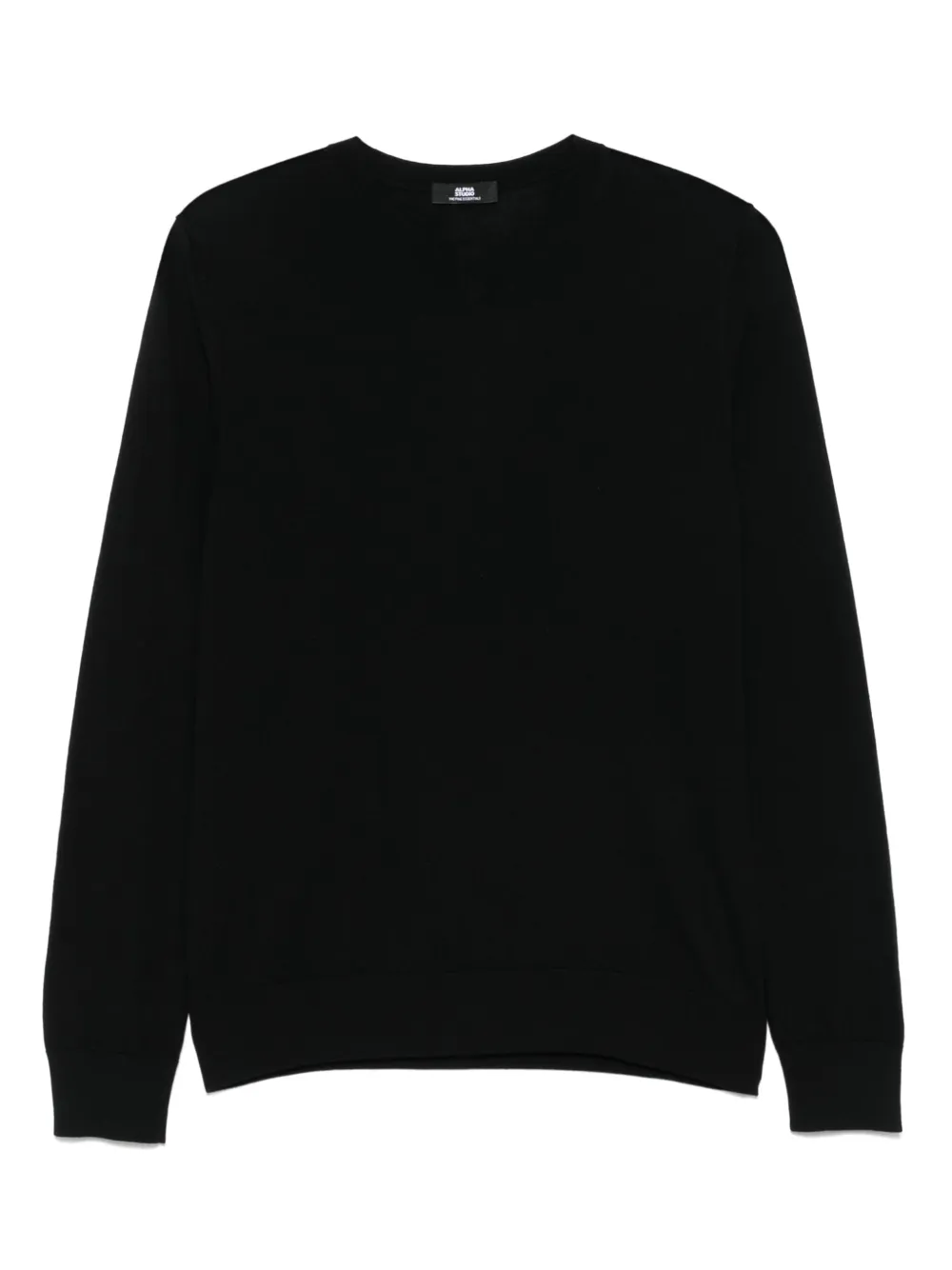 ALPHA STUDIO merino sweater | Black | Image 1