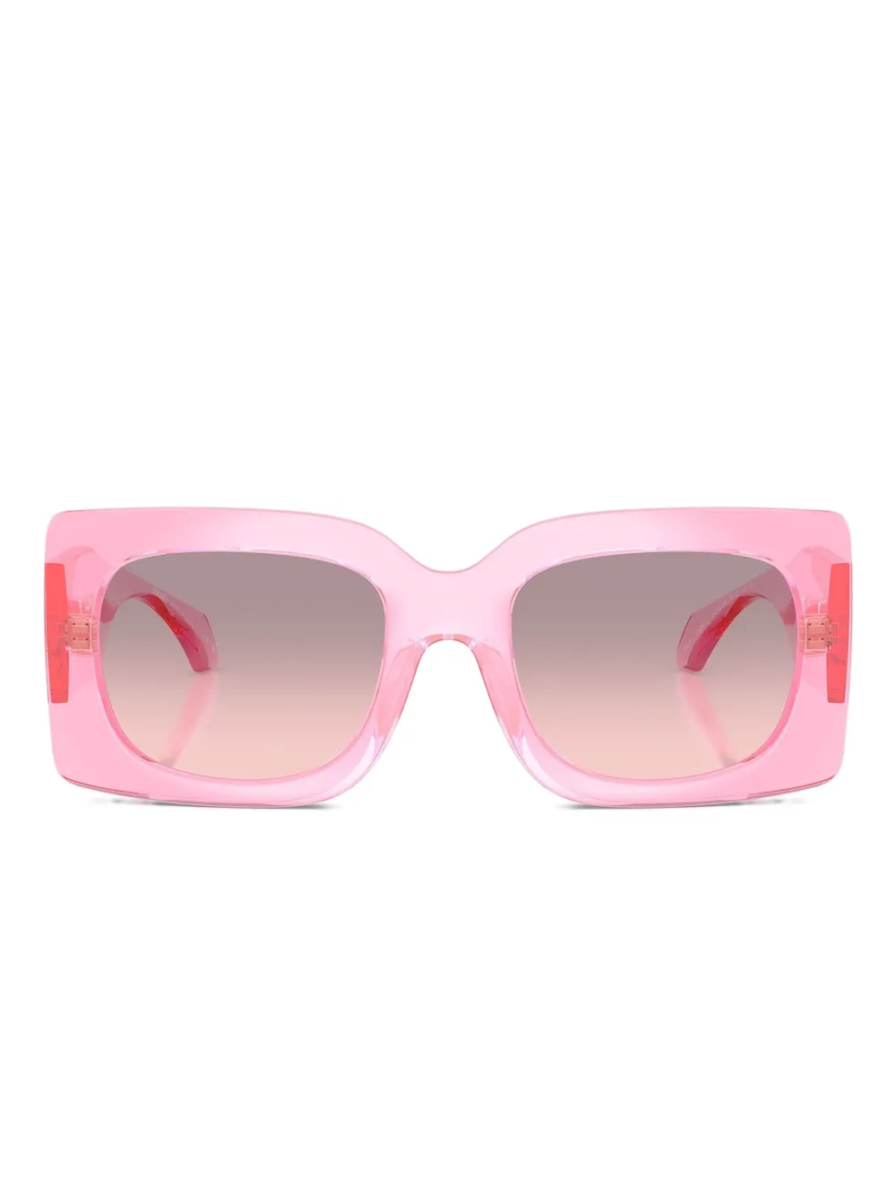 Versace Eyewear Occhiali da sole squadrati - Rosa