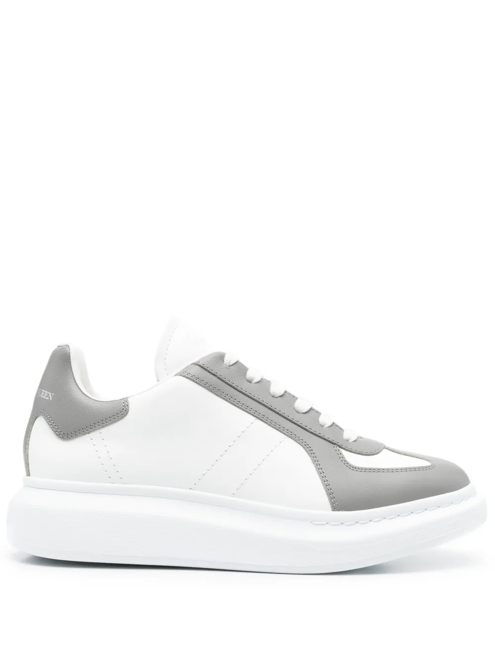 Alexander McQueen Oversized lace-up sneakers White