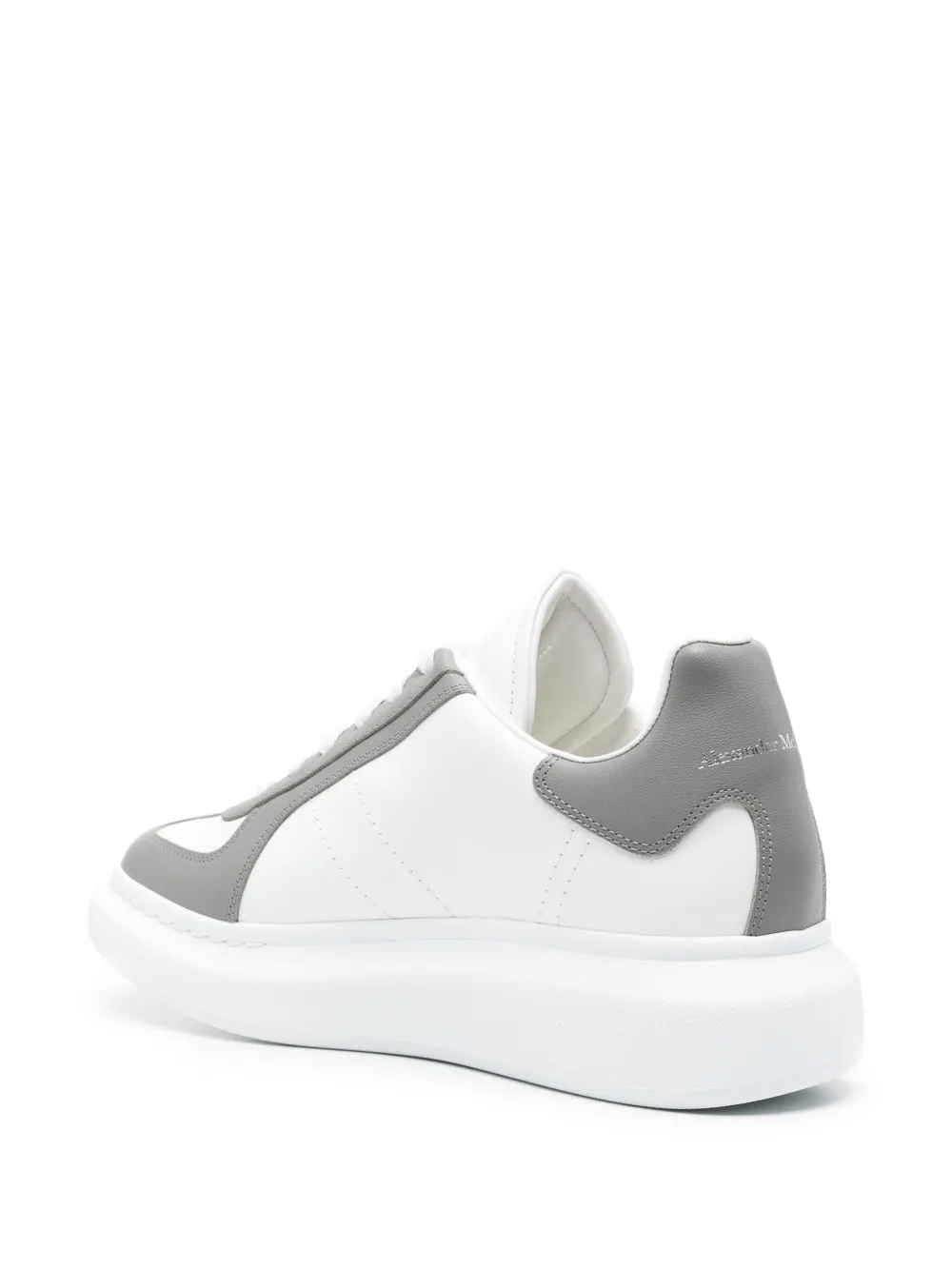 Alexander McQueen Oversized lace-up sneakers White