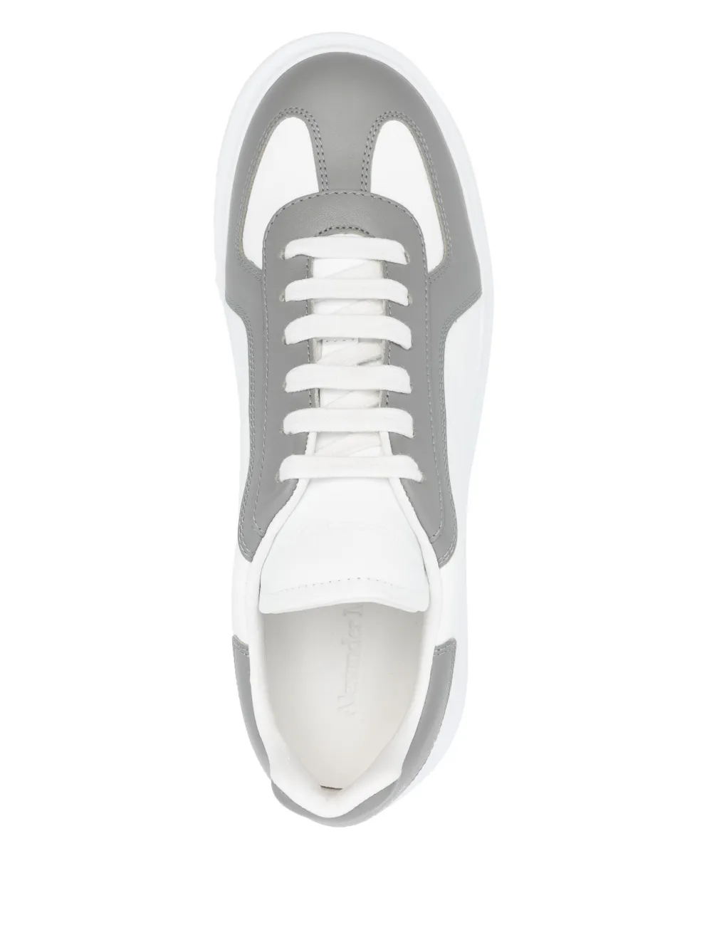 Alexander McQueen Oversized lace-up sneakers White