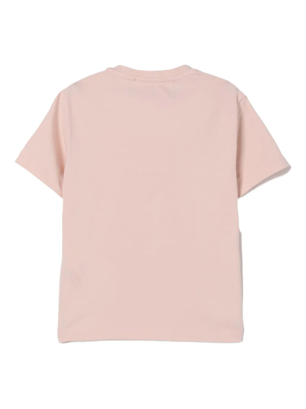 Elisabetta Franchi Kids T-shirt met geborduurd logo Roze