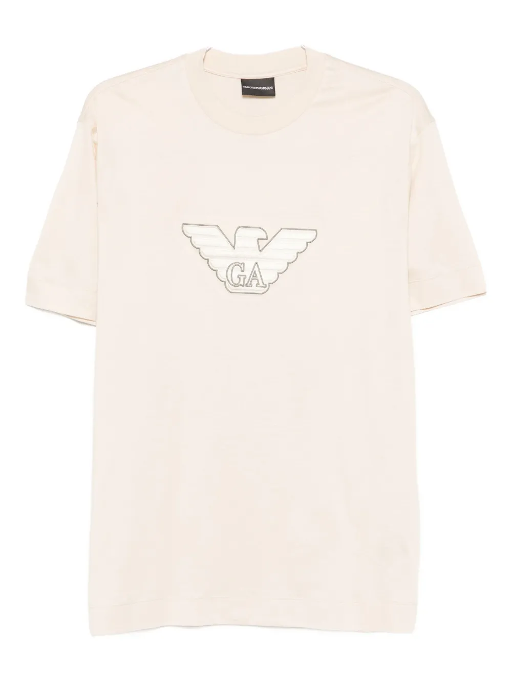 Emporio Armani Short-sleeved T-shirt In Neutral