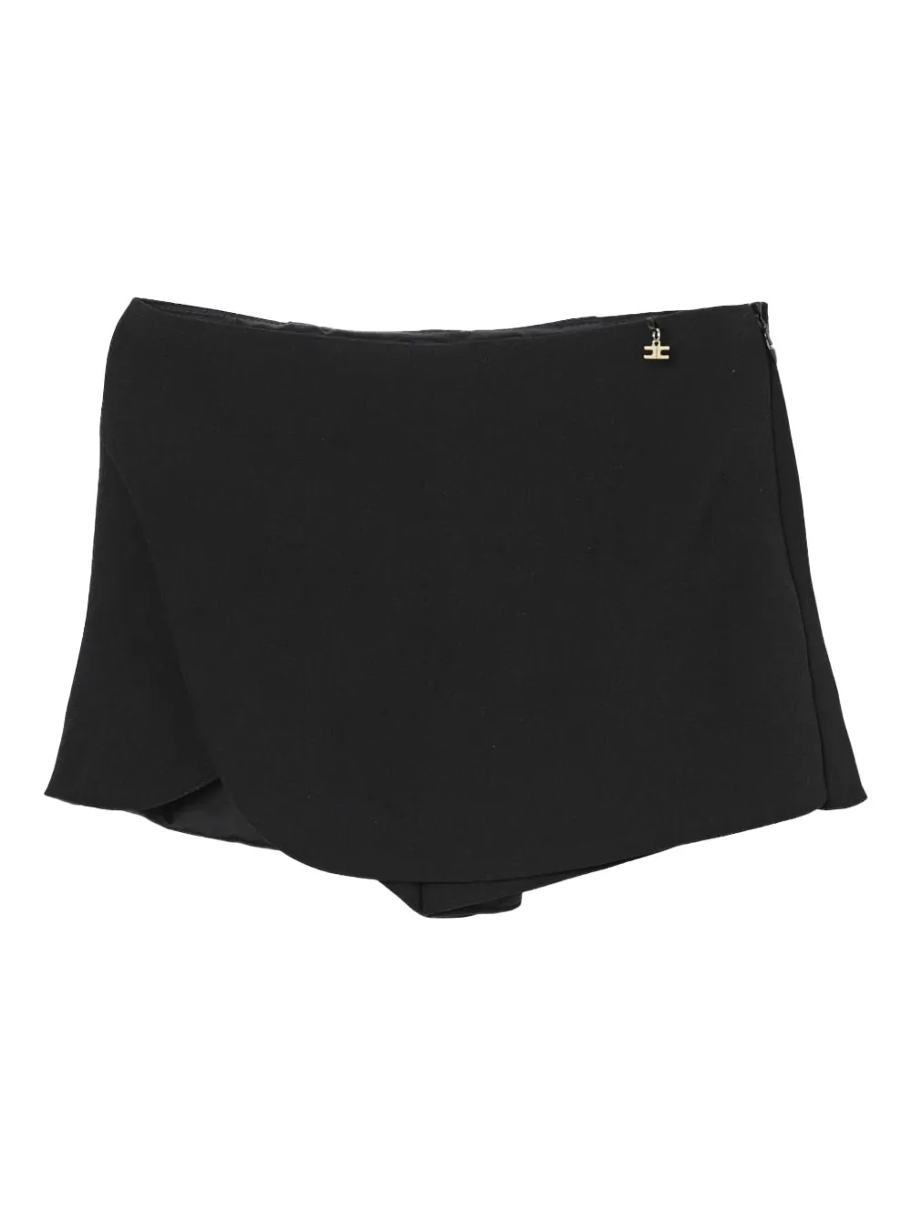 Elisabetta Franchi Kids Shorts met logo Zwart