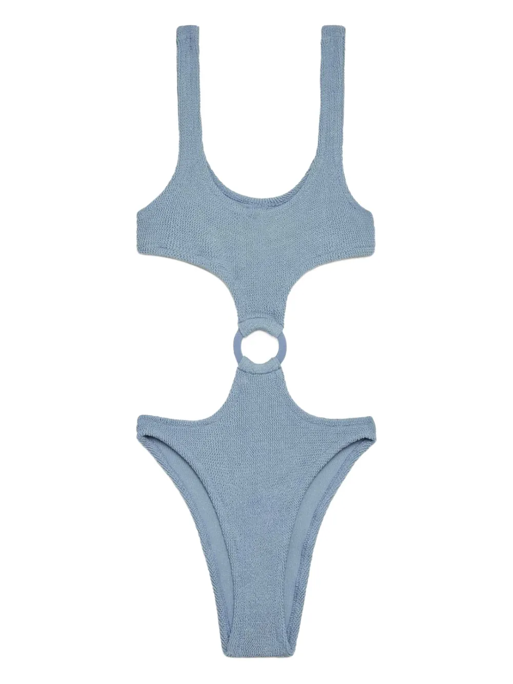 MC2 Saint Barth Laurel badpak met ringdetail en uitgesneden details Blauw