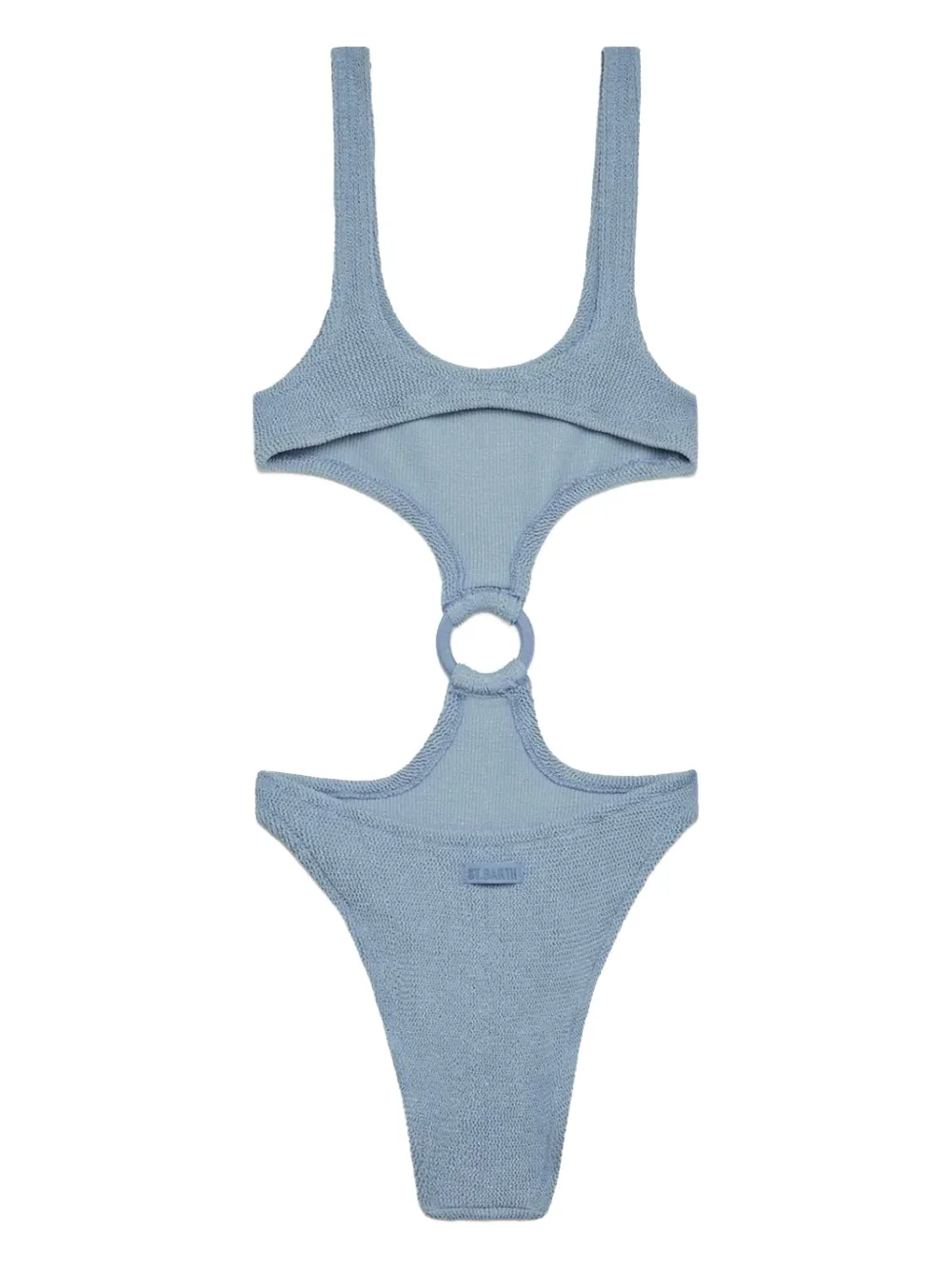 MC2 Saint Barth Laurel badpak met ringdetail en uitgesneden details Blauw