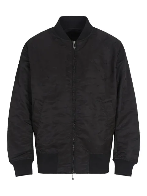 Emporio Armani embroidered bomber jacket