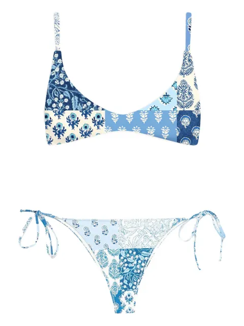 MC2 Saint Barth Bikini con design patchwork