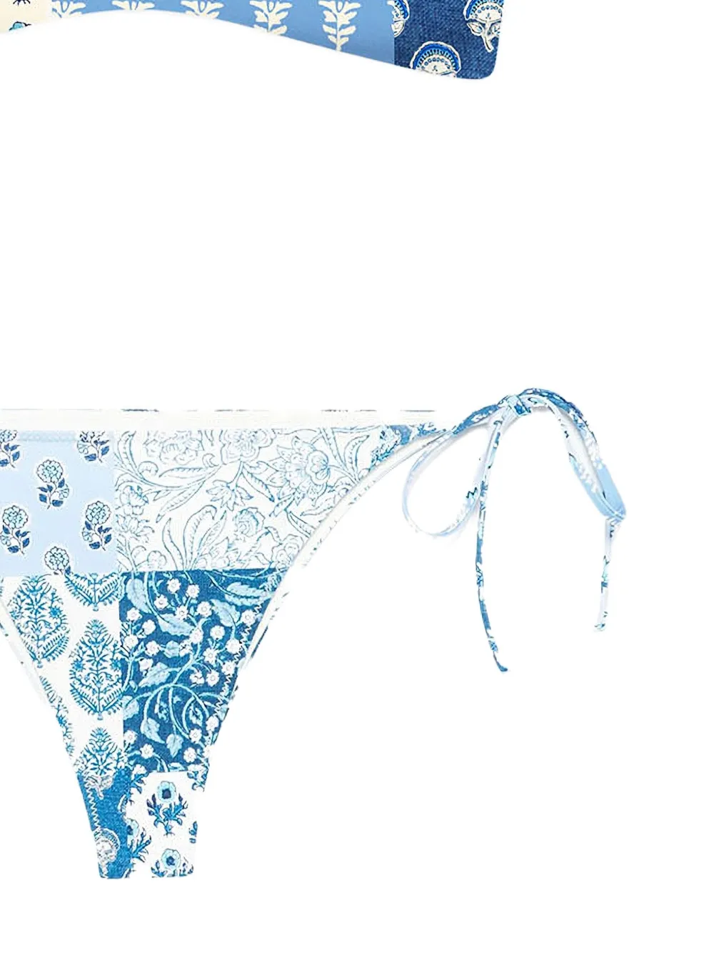 MC2 Saint Barth Bikini met patchwork Blauw