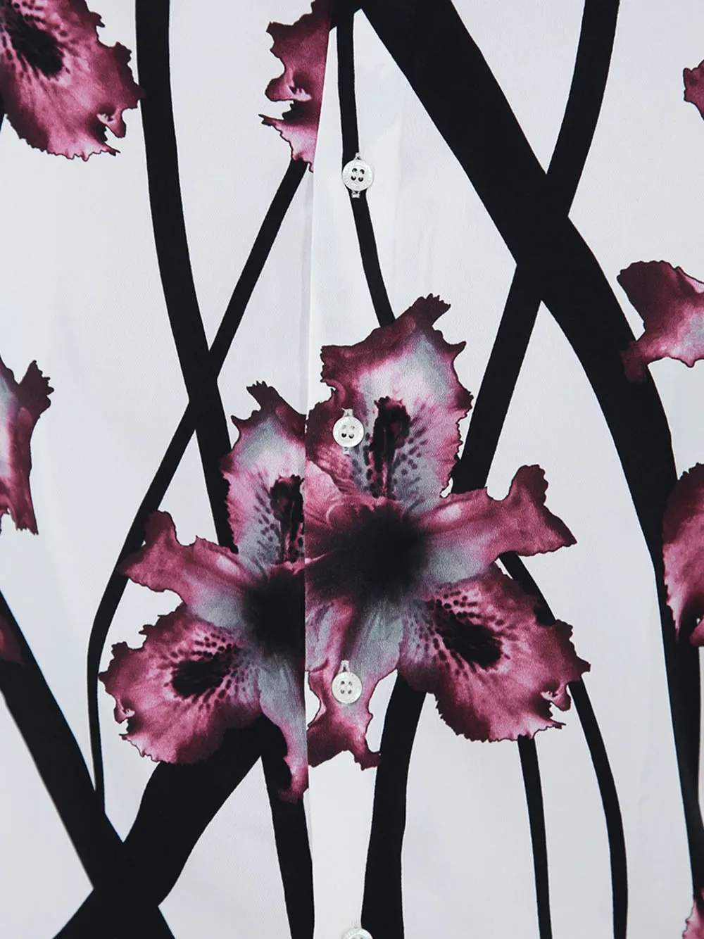 Patrizia Pepe Overhemd met bloemenprint Wit
