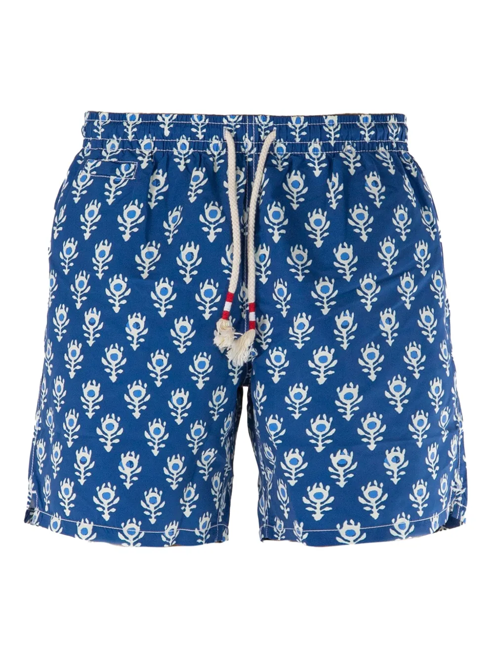 MC2 Saint Barth Zwembroek met bloemenprint Blauw