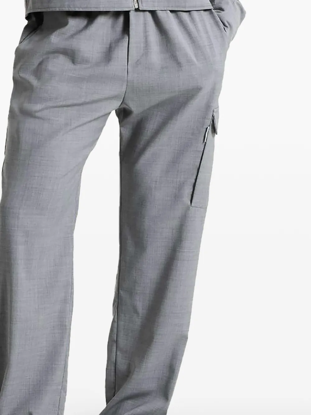 Family First mélange-effect trousers | Regular-Fit & Straight Leg Pants | Image 2