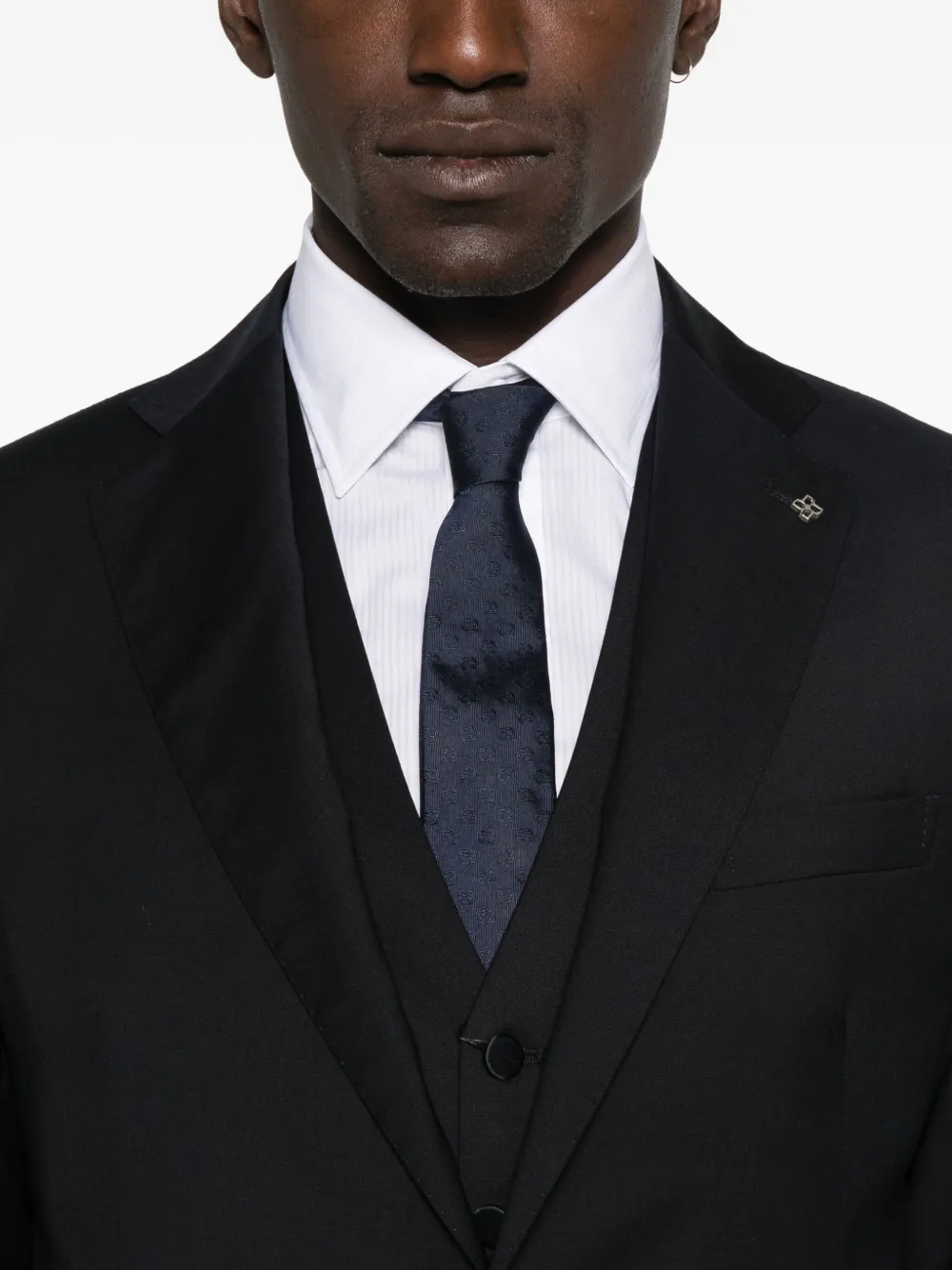 Tagliatore single-breasted suit Blauw