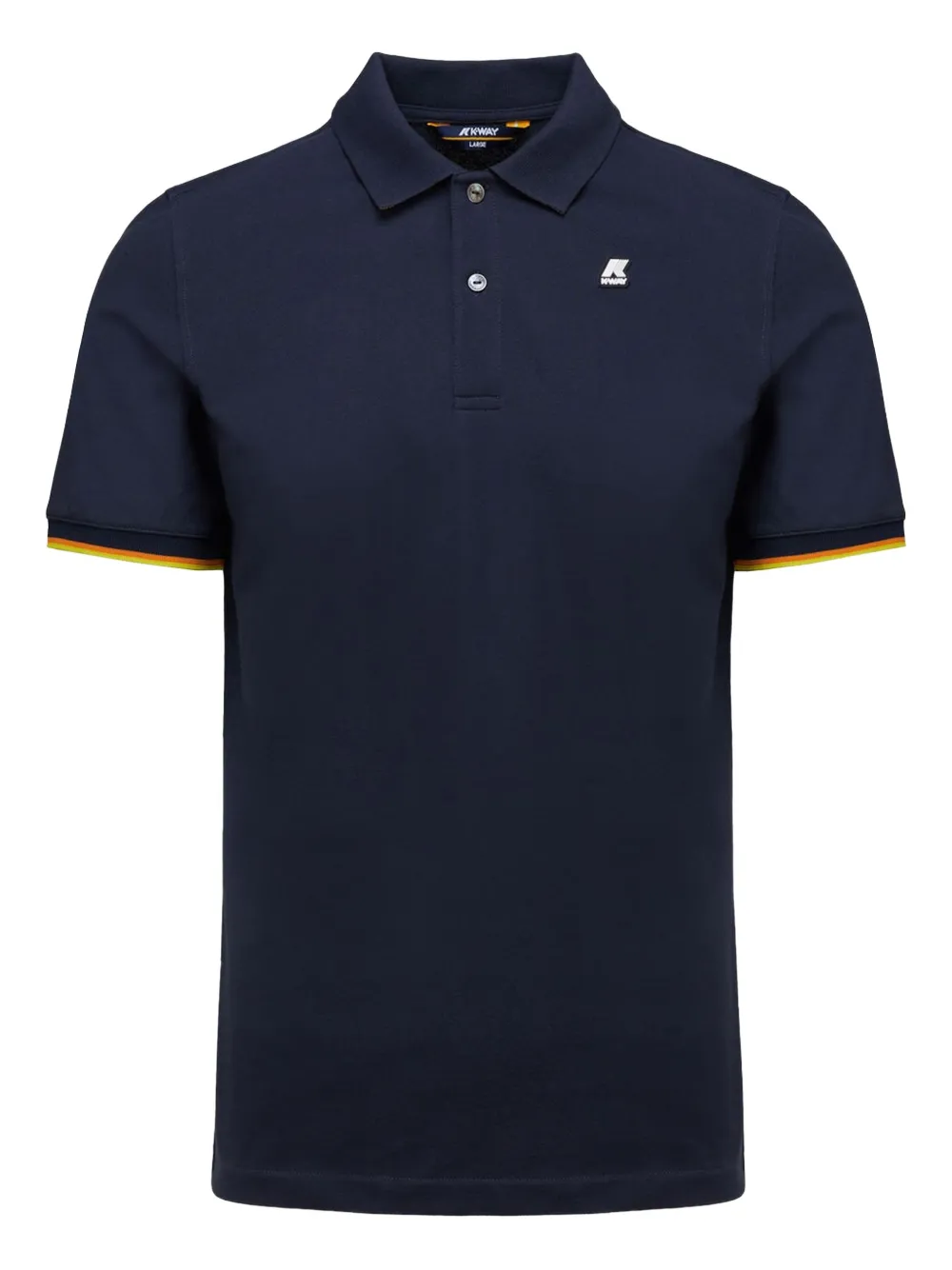 K-Way tipped polo shirt Blauw