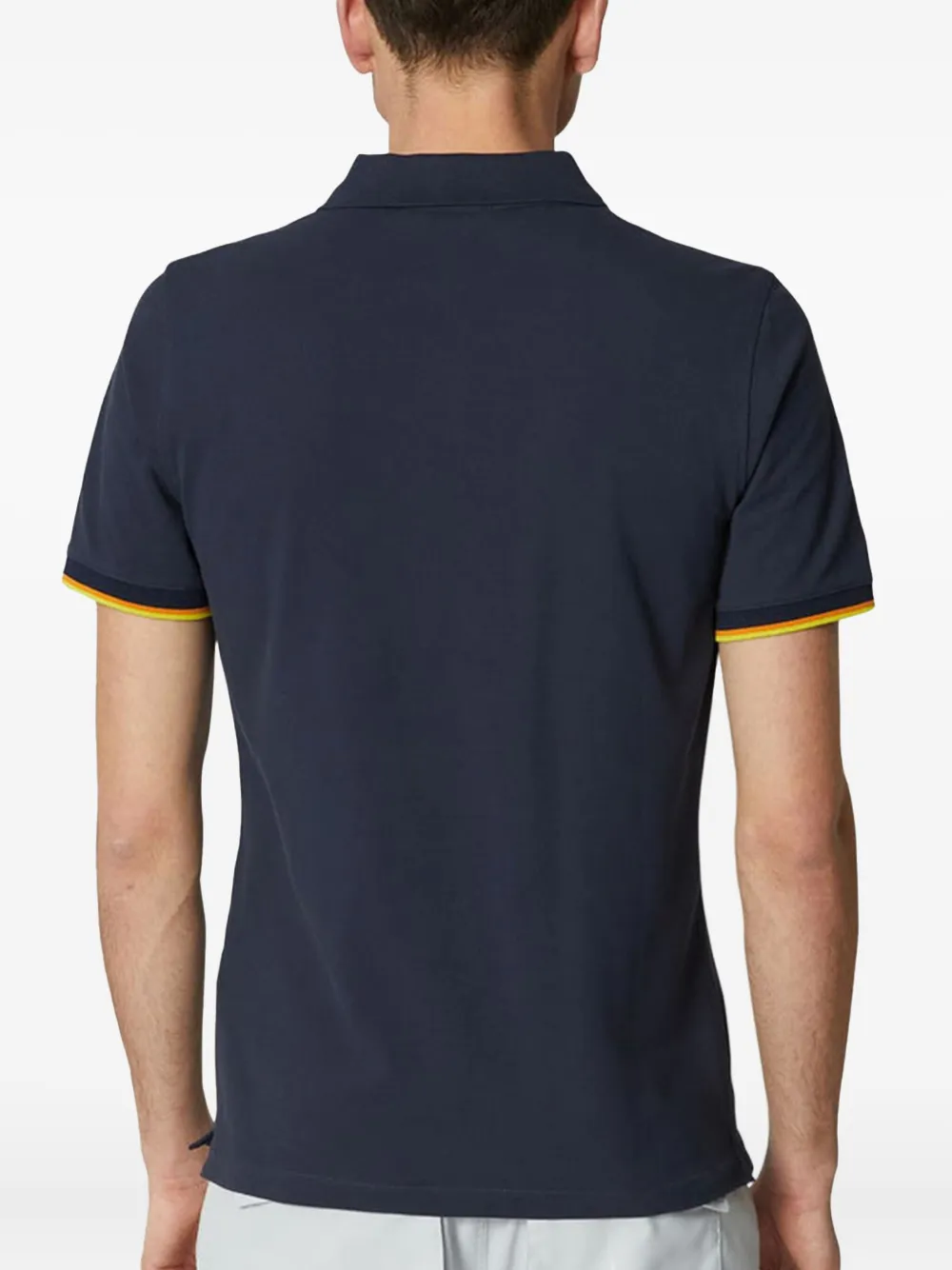 K-Way tipped polo shirt Blauw