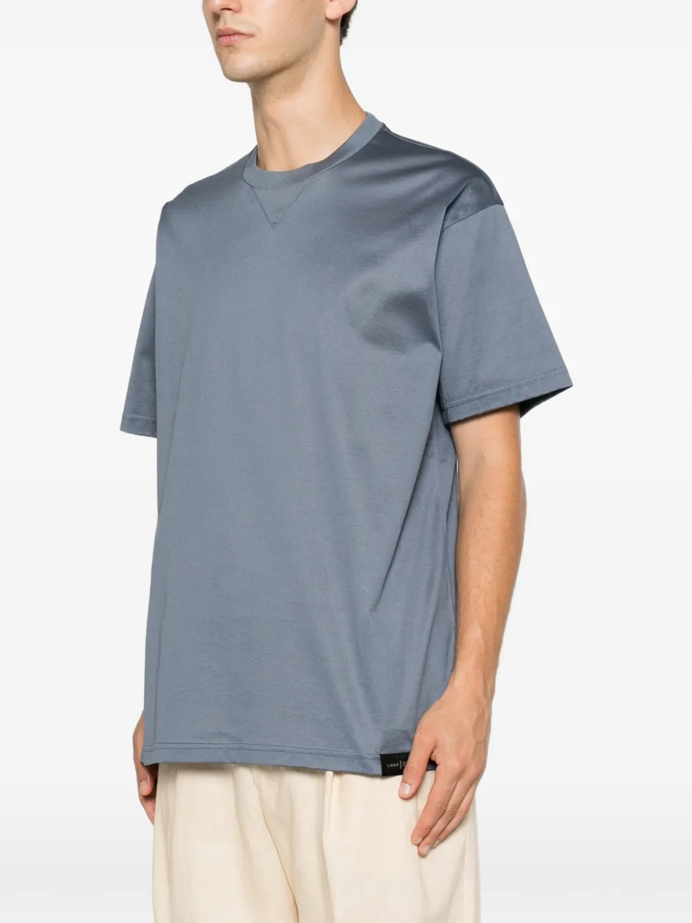 Low Brand T-shirt met korte mouwen Blauw