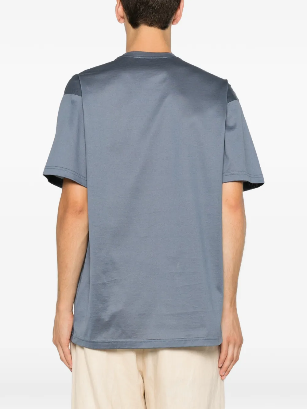Low Brand T-shirt met korte mouwen Blauw
