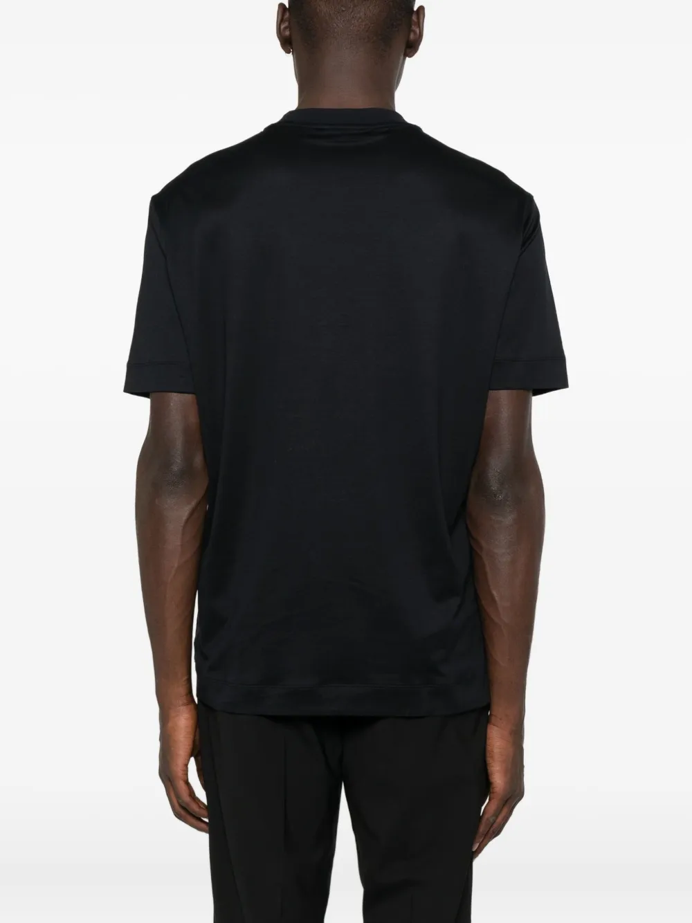 Emporio Armani T-shirt met logodetail Blauw