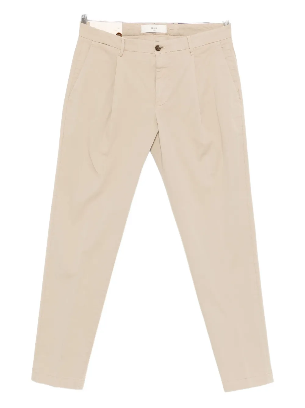 Briglia 1949 Tiberio Pleated Chinos In Neutral