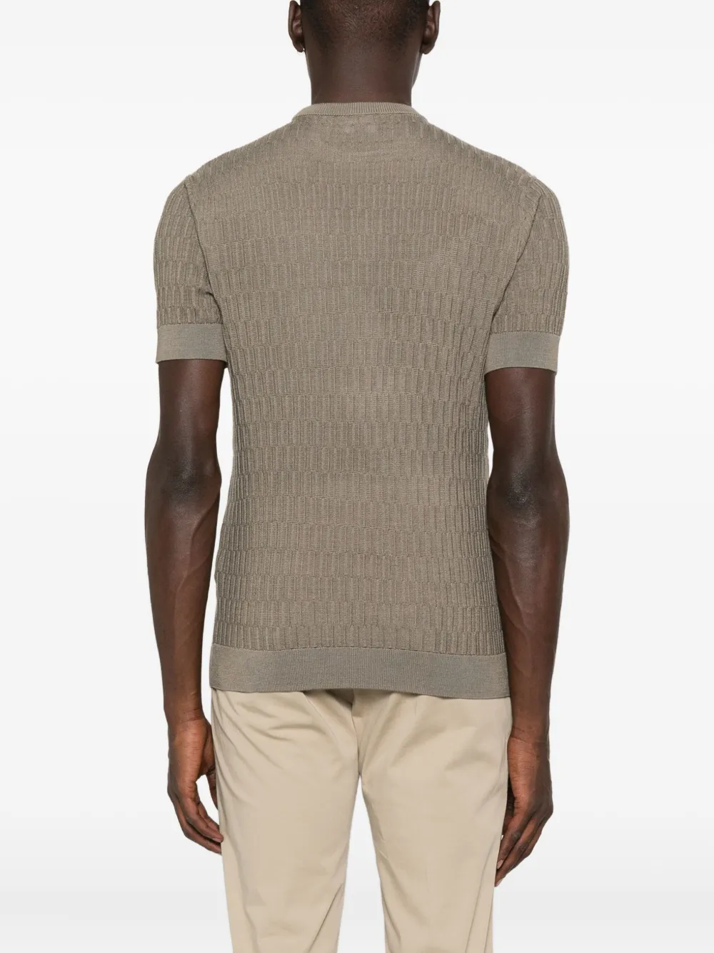 Emporio Armani T-shirt met ronde hals Groen