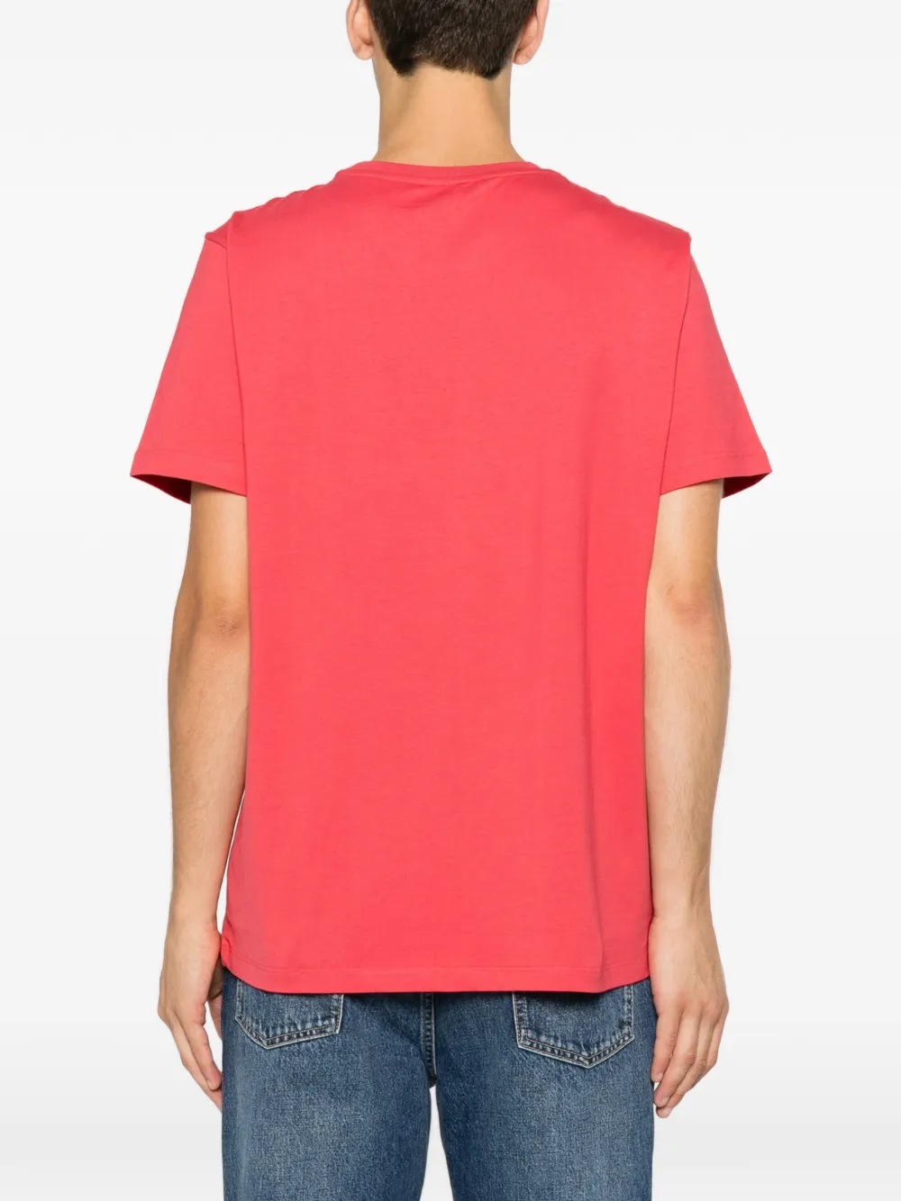 DONDUP T-shirt met logoprint Rood