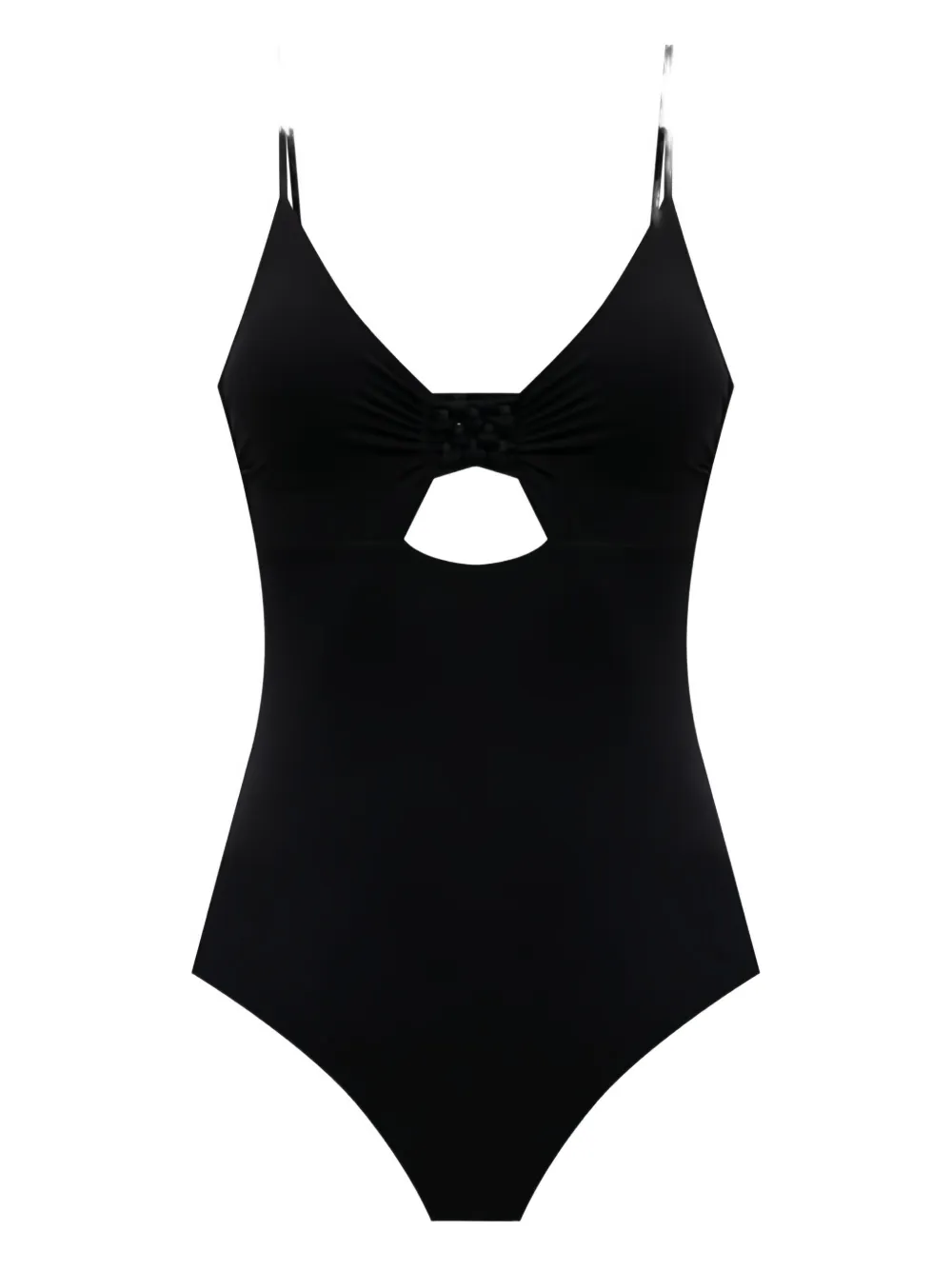 Fisico cut-out swimsuit - ホワイト Fisico cut-out swimsuit - ホワイト