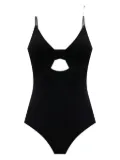 Fisico cut-out swimsuit - White