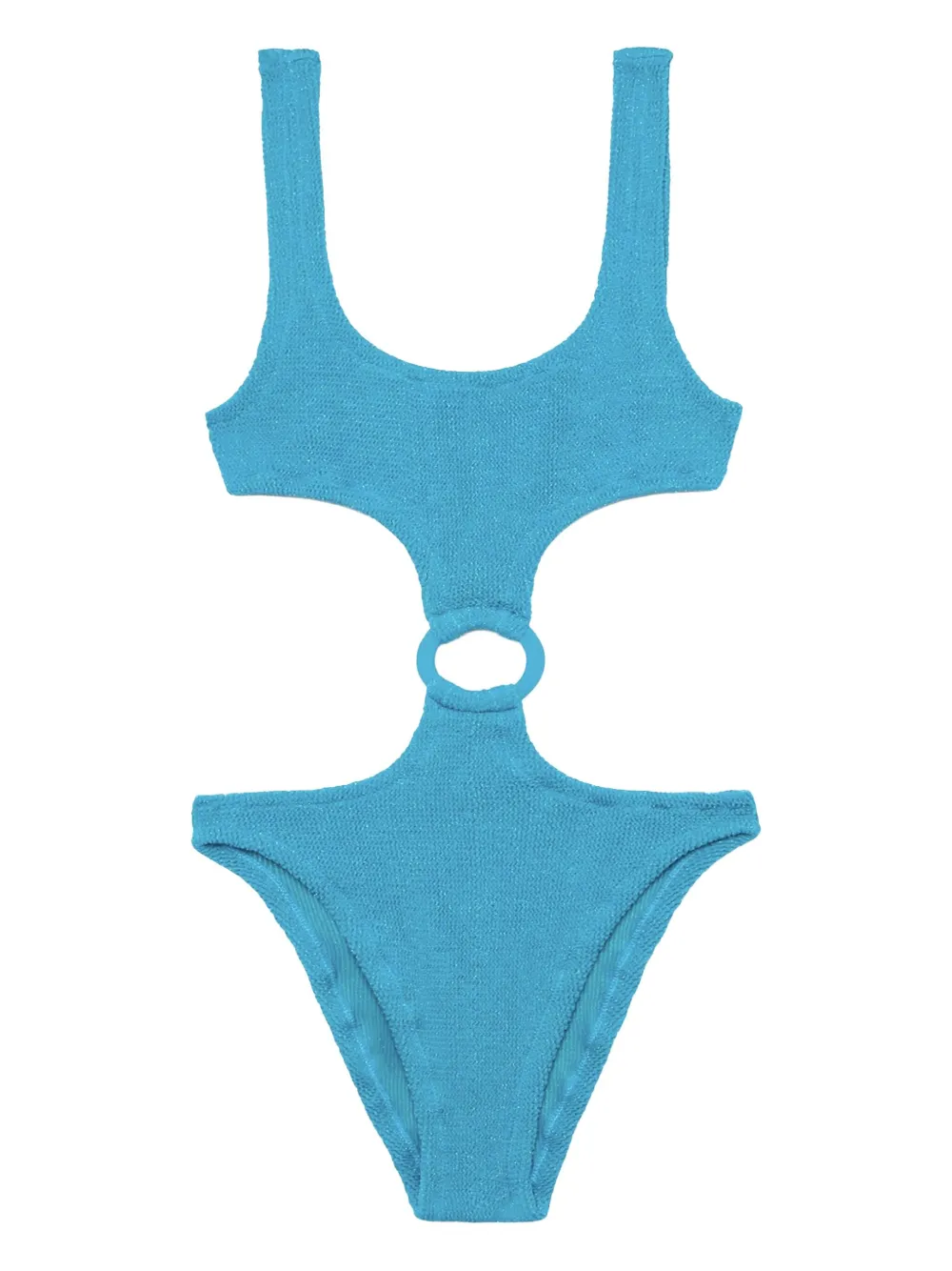 MC2 Saint Barth Laurel badpak met ringdetail en uitgesneden details Blauw