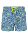 MC2 Saint Barth floral-print swim shorts - Blue