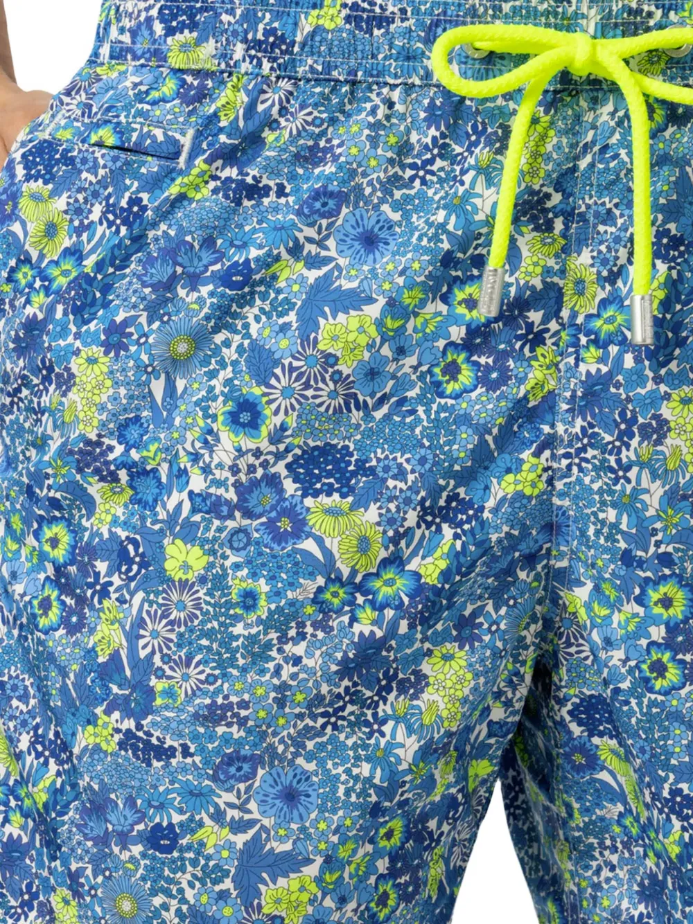MC2 Saint Barth Zwembroek met bloemenprint Blauw